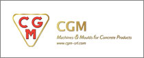 CGM SRL  - 混凝土产品的机器和模具